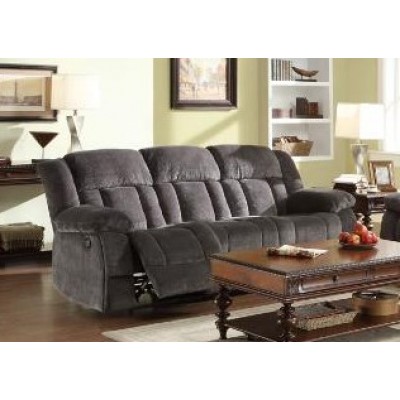 Laurelton Reclining Sofa (Charcoal)